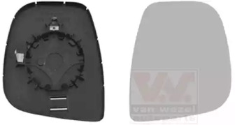 VAN WEZEL 0906832 -  Зеркальное стекло, наружное зеркало